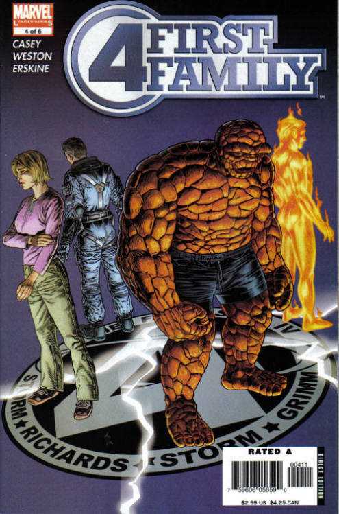 FANTASTIC FOUR FIRST FAMILY #4