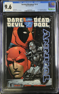 DEADPOOL / DAREDEVIL '97 ANNUAL CGC 9.6