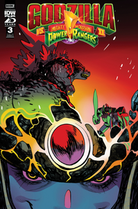 GODZILLA VS MIGHTY MORPHIN POWER RANGERS 2 #3 COVER A