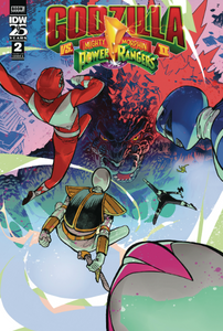 GODZILLA VS MIGHTY MORPHIN POWER RANGERS 2 #2 COVER A