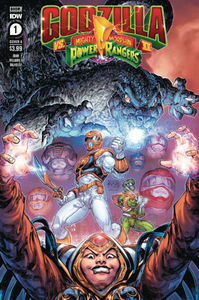 GODZILLA VS MIGHTY MORPHIN POWER RANGERS 2 #1 COVER A