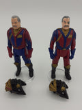 Kenner M.A.S.K. Buzzard complete with Miles Mayhem and Maximus Mayhem
