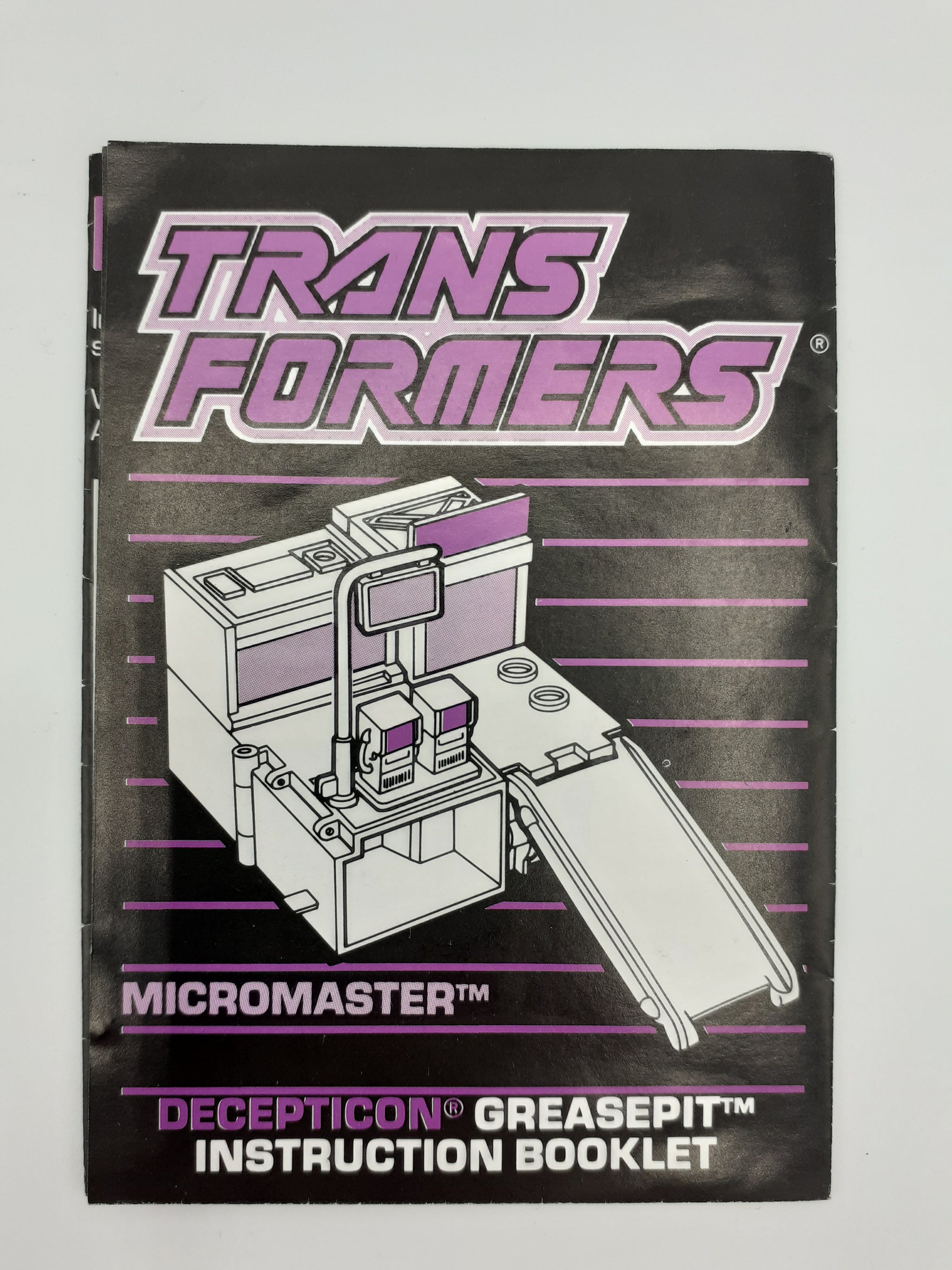 Transformers G1 Micromaster Greasepit complete with box – Zukes