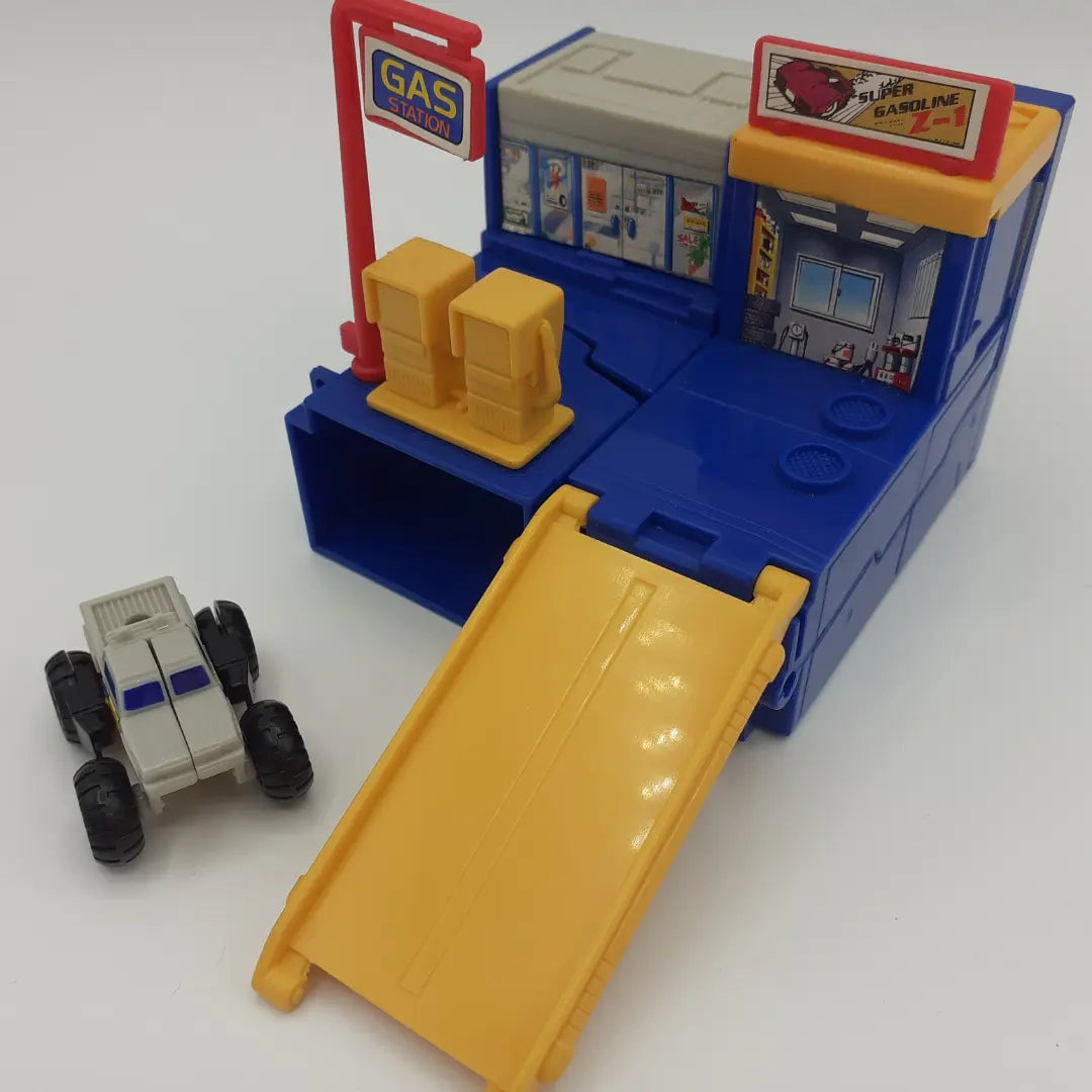 Figurine Transformers Takara – Micromaster Vidange Greasepit (Occasion, Plastique)